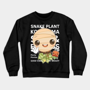 Plenty Plantee Snake Plant Kokedama Crewneck Sweatshirt